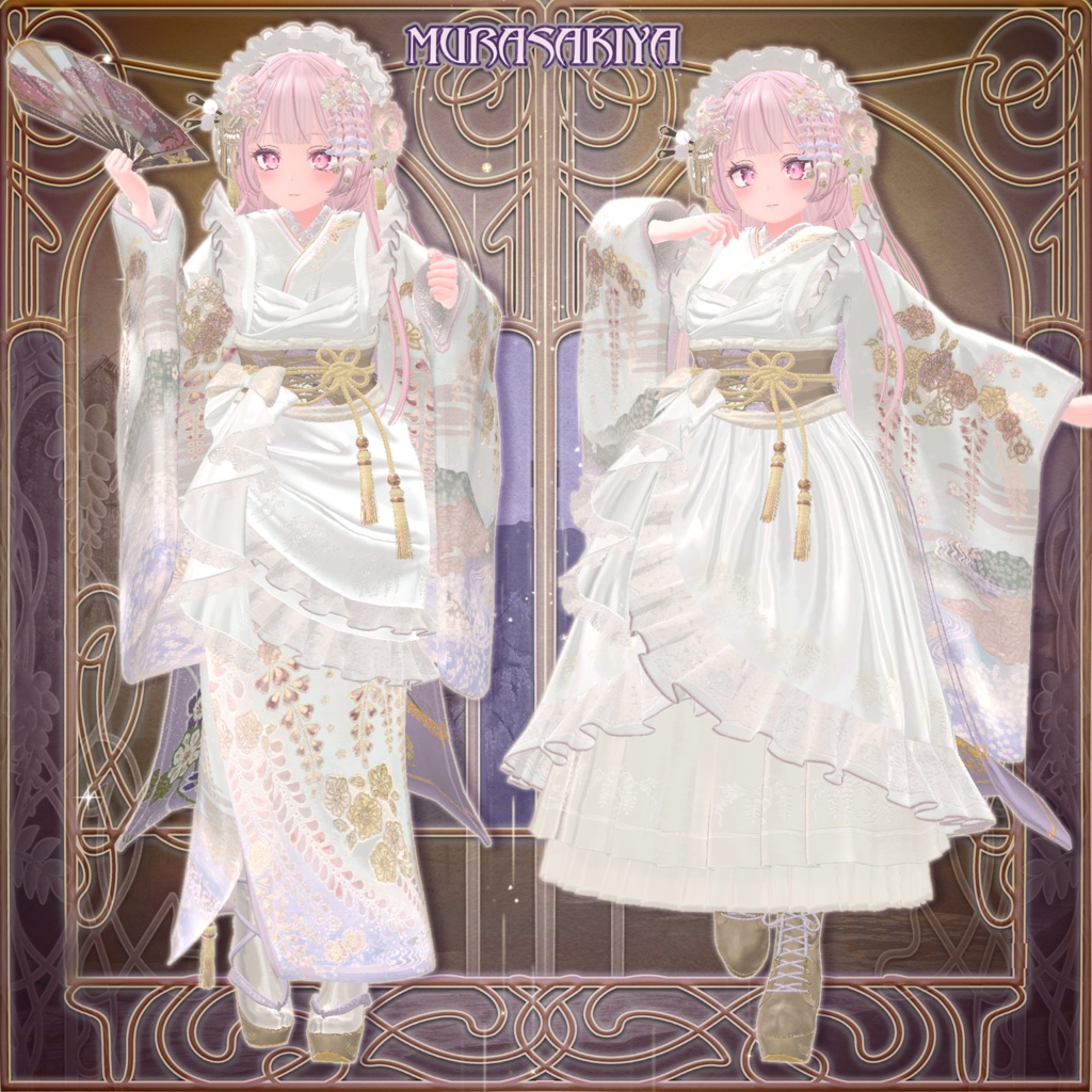 麗夢千歳 和風メイドロリータ MAIKO MAID IN REVERIE #MURASAKIYA ワールド展示中 ギミック付き4パターン衣装