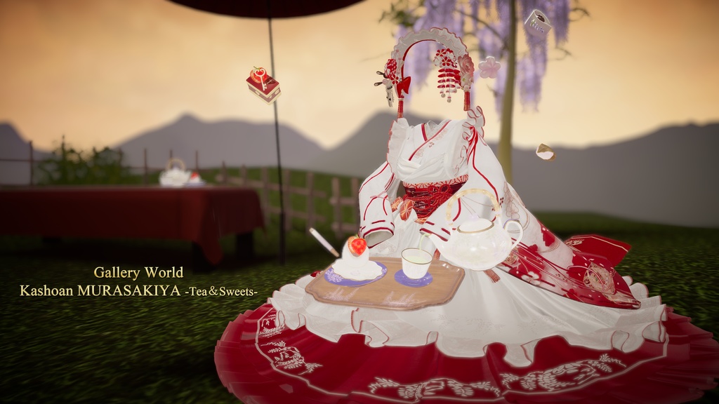 麗夢千歳 和風メイドロリータ MAIKO MAID IN REVERIE #MURASAKIYA ワールド展示中 ギミック付き4パターン衣装