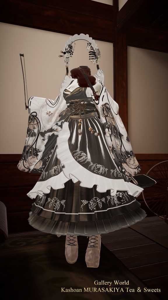 麗夢千歳 和風メイドロリータ MAIKO MAID IN REVERIE #MURASAKIYA ワールド展示中 ギミック付き4パターン衣装