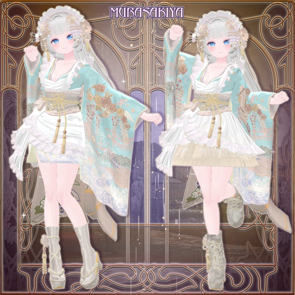 麗夢千歳 和風メイドロリータ MAIKO MAID IN REVERIE #MURASAKIYA ワールド展示中 ギミック付き4パターン衣装