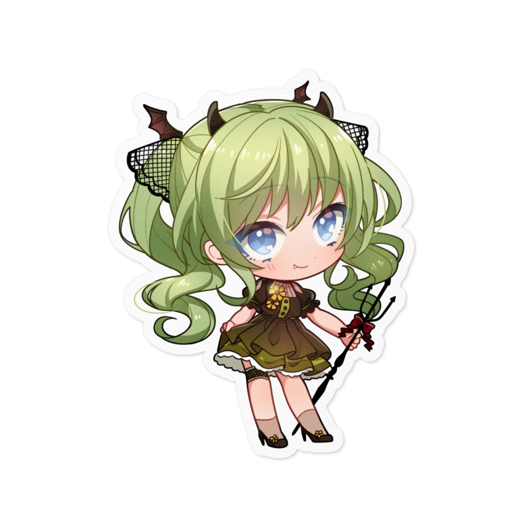 まりもハロウィンステッカー