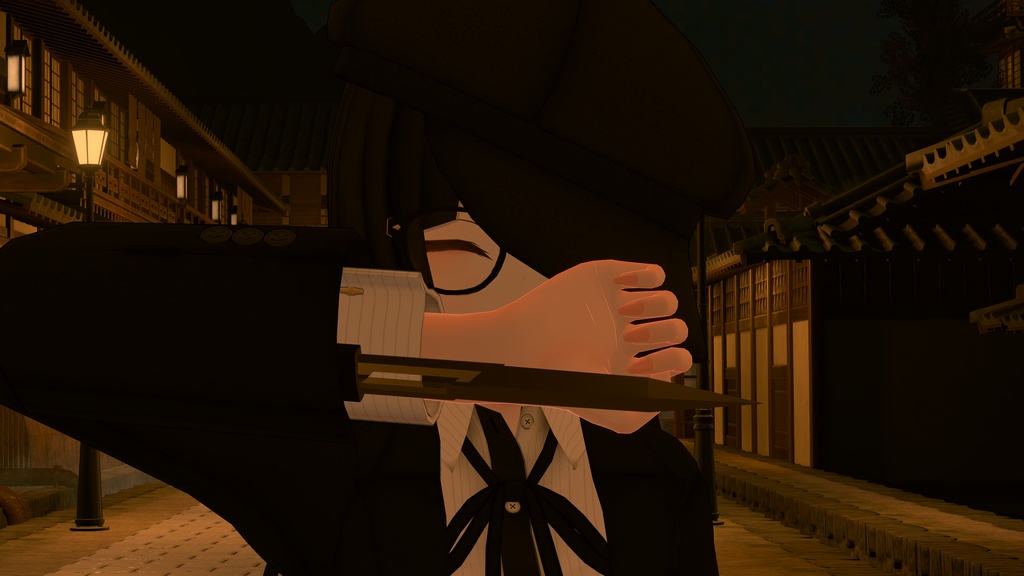 アサシンブレード( 30秒導入 / Modular Avatar対応 VRChat )