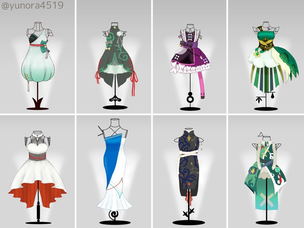 【非公式】イメージドレスミニアクスタ