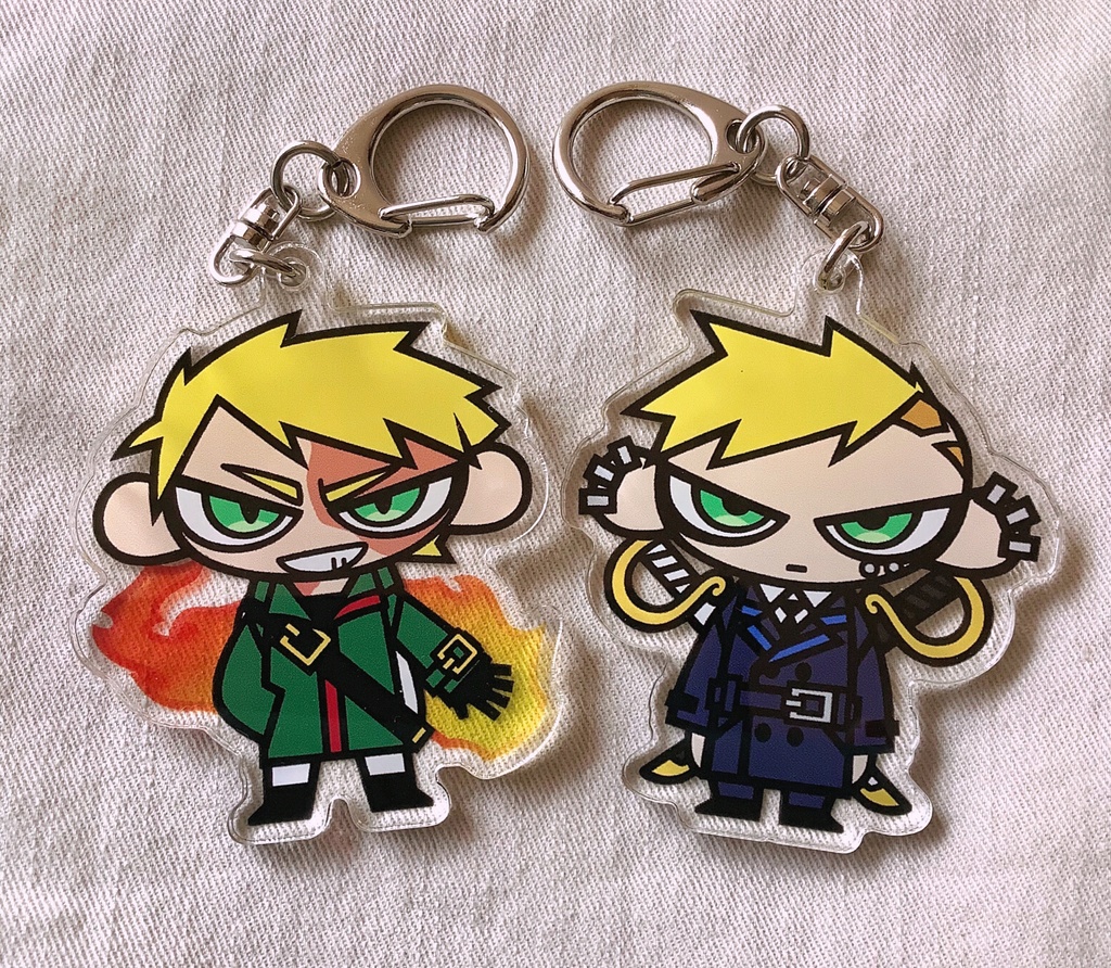 ボマー&リッパーアクキー
