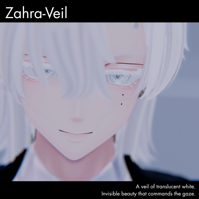 【狛乃専用】White Eyelashes Texture/Free version available.