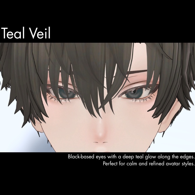 【アニラ専用】Noir Prism Eye Textures for Anila