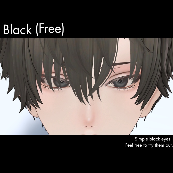 【アニラ専用】Noir Prism Eye Textures for Anila