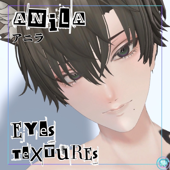 【アニラ専用】Noir Prism Eye Textures for Anila