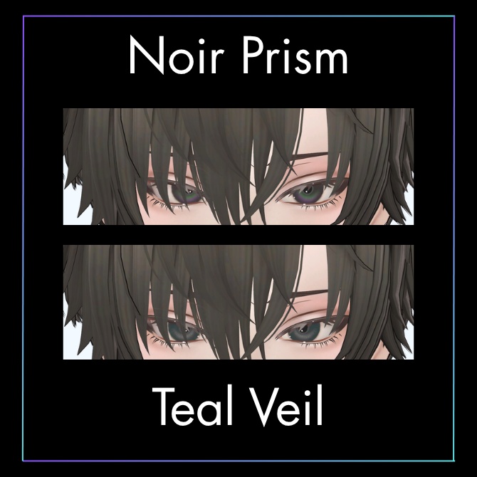 【アニラ専用】Noir Prism Eye Textures for Anila