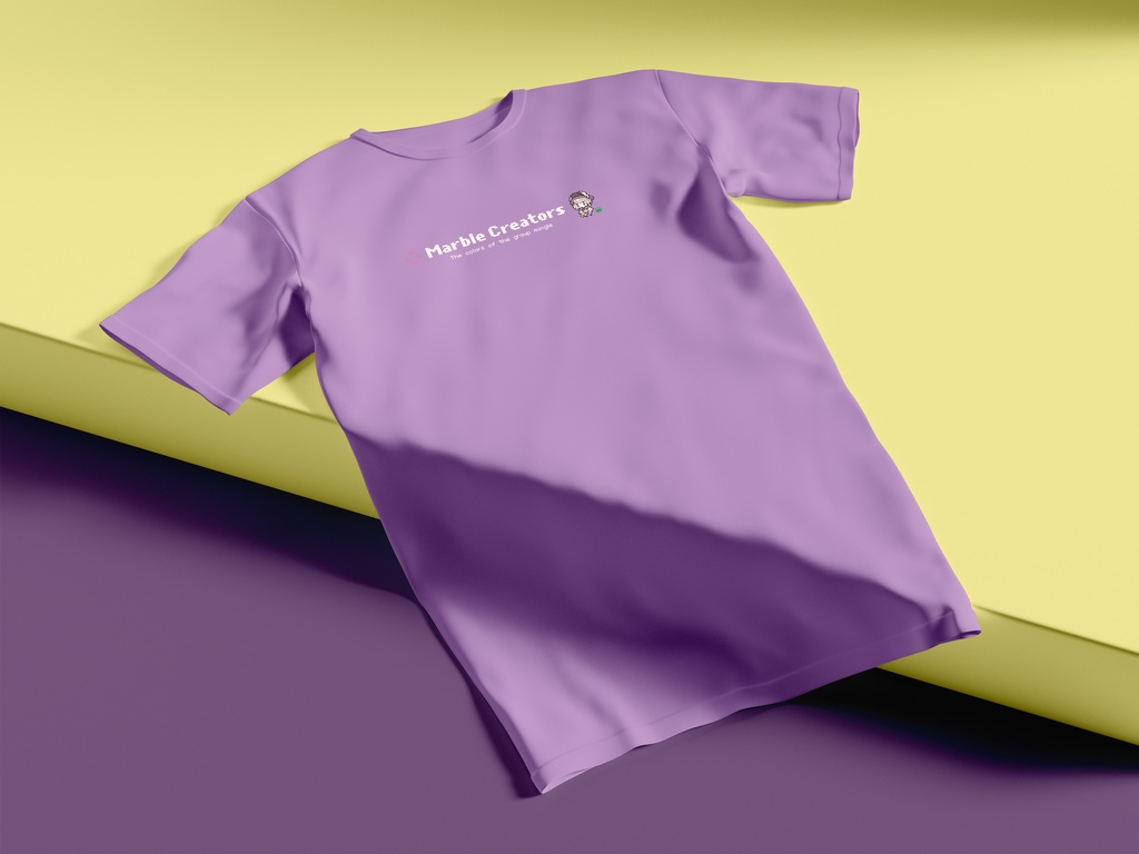 MarbleCreators ドット絵Tシャツ (Color)