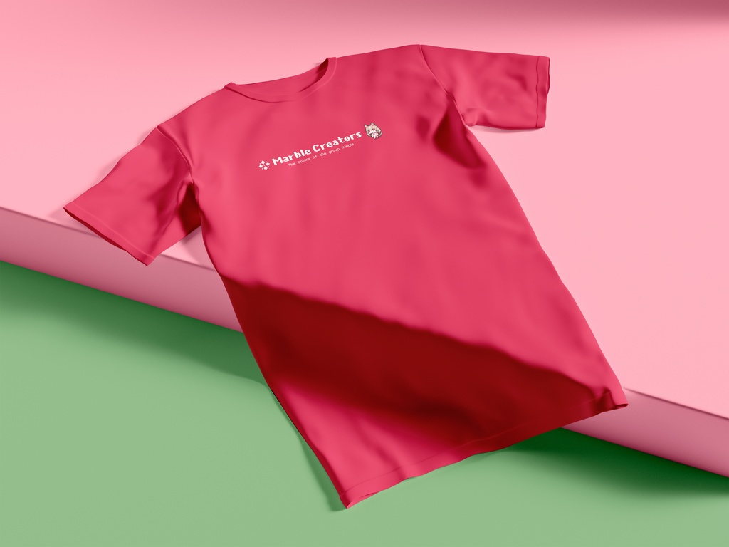 MarbleCreators ドット絵Tシャツ (Color)