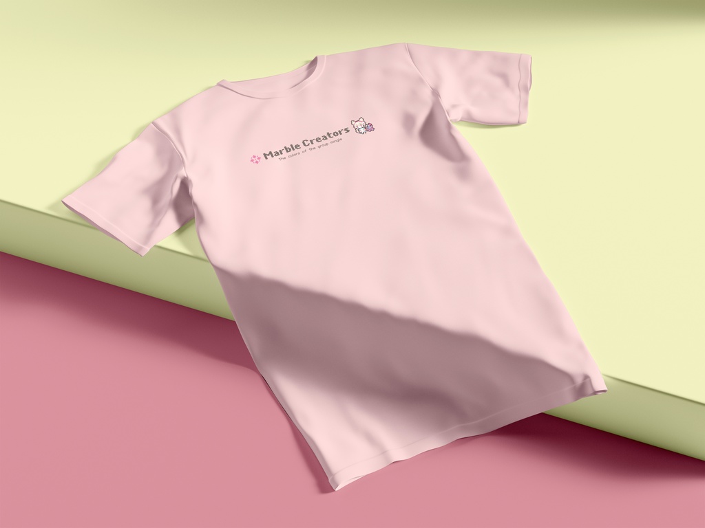 MarbleCreators ドット絵Tシャツ (Color)