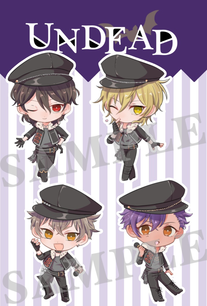 【売り切れ】UNDEAD シールセット