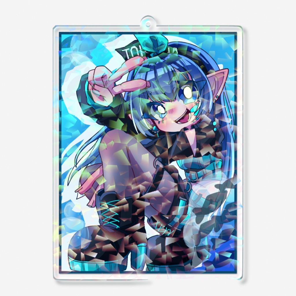 涼海そあら ホログラムアクリルキーホルダー