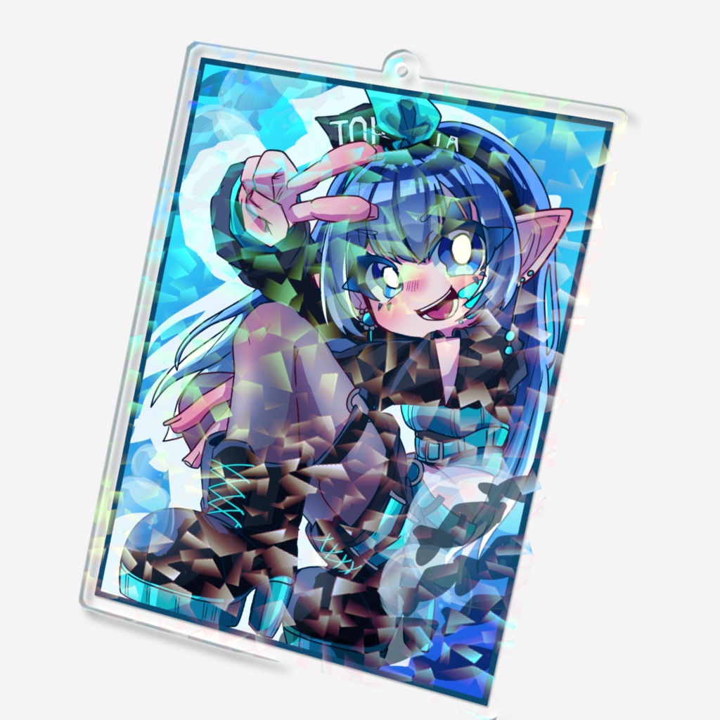 涼海そあら ホログラムアクリルキーホルダー