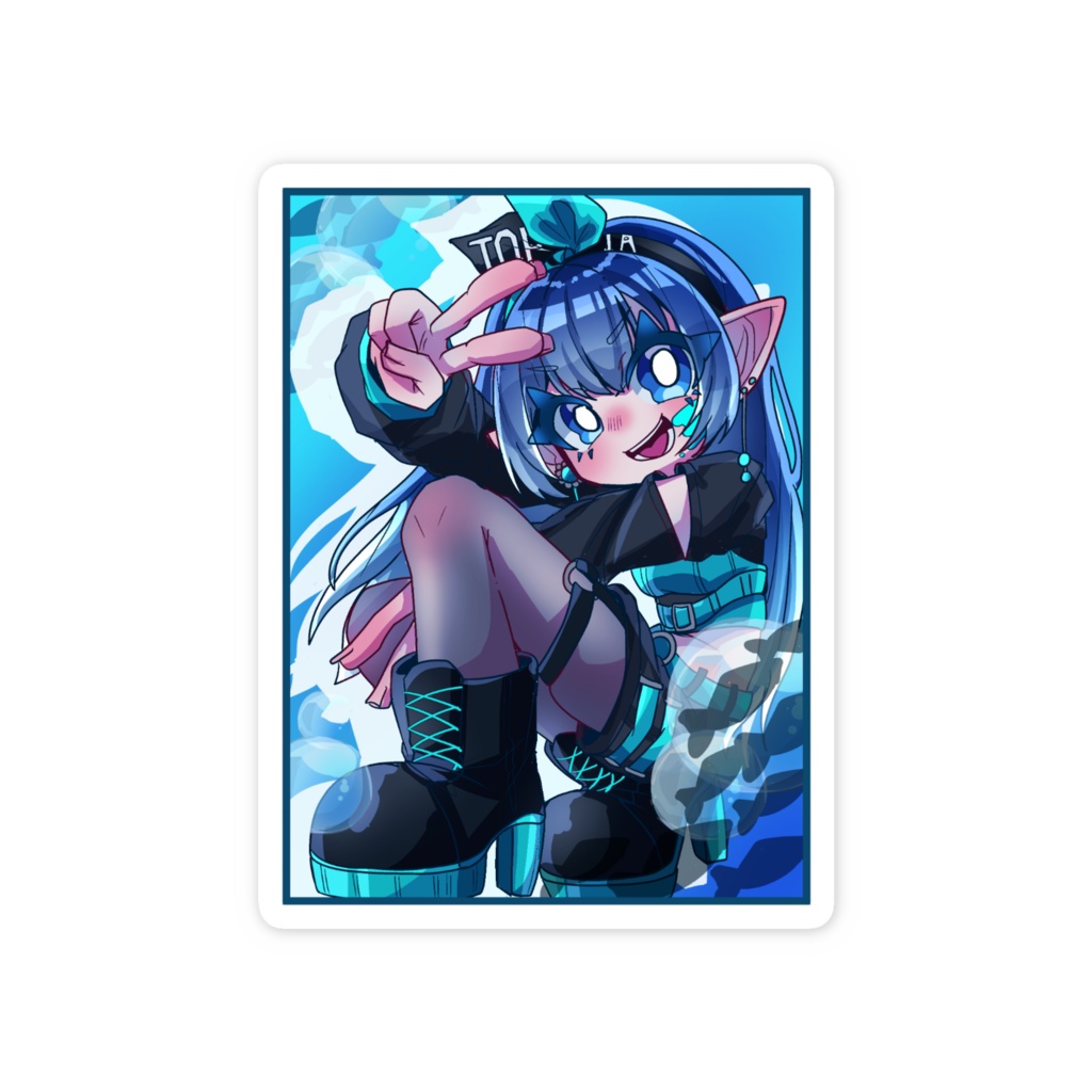 涼海そあら スマホステッカー