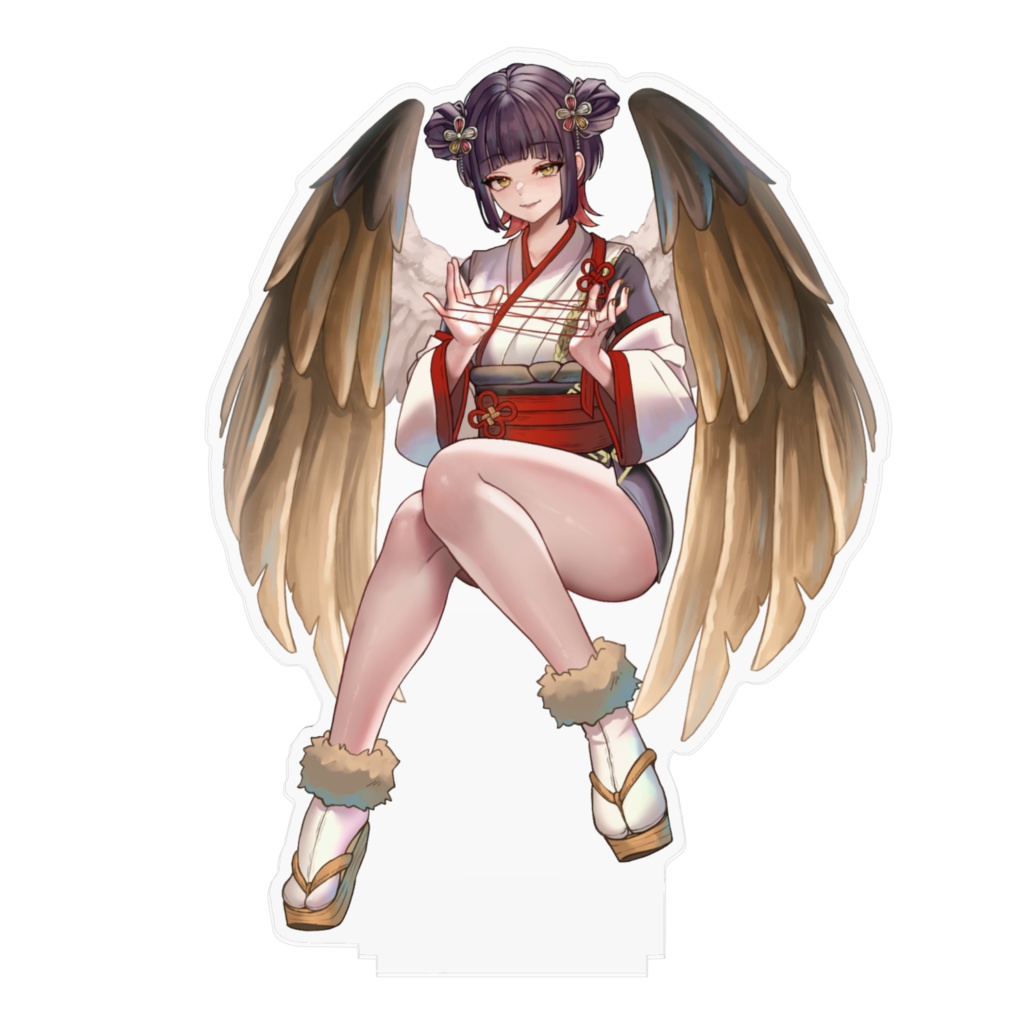 鳥受もち(神もち) アクリルフィギュア