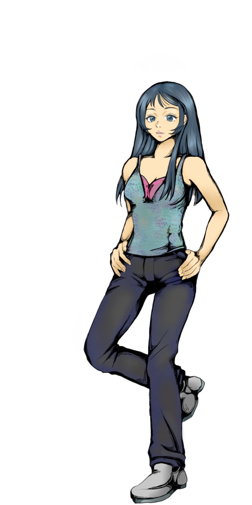 女性立ち絵素材1【PNG・背景透過】商用利用OK
