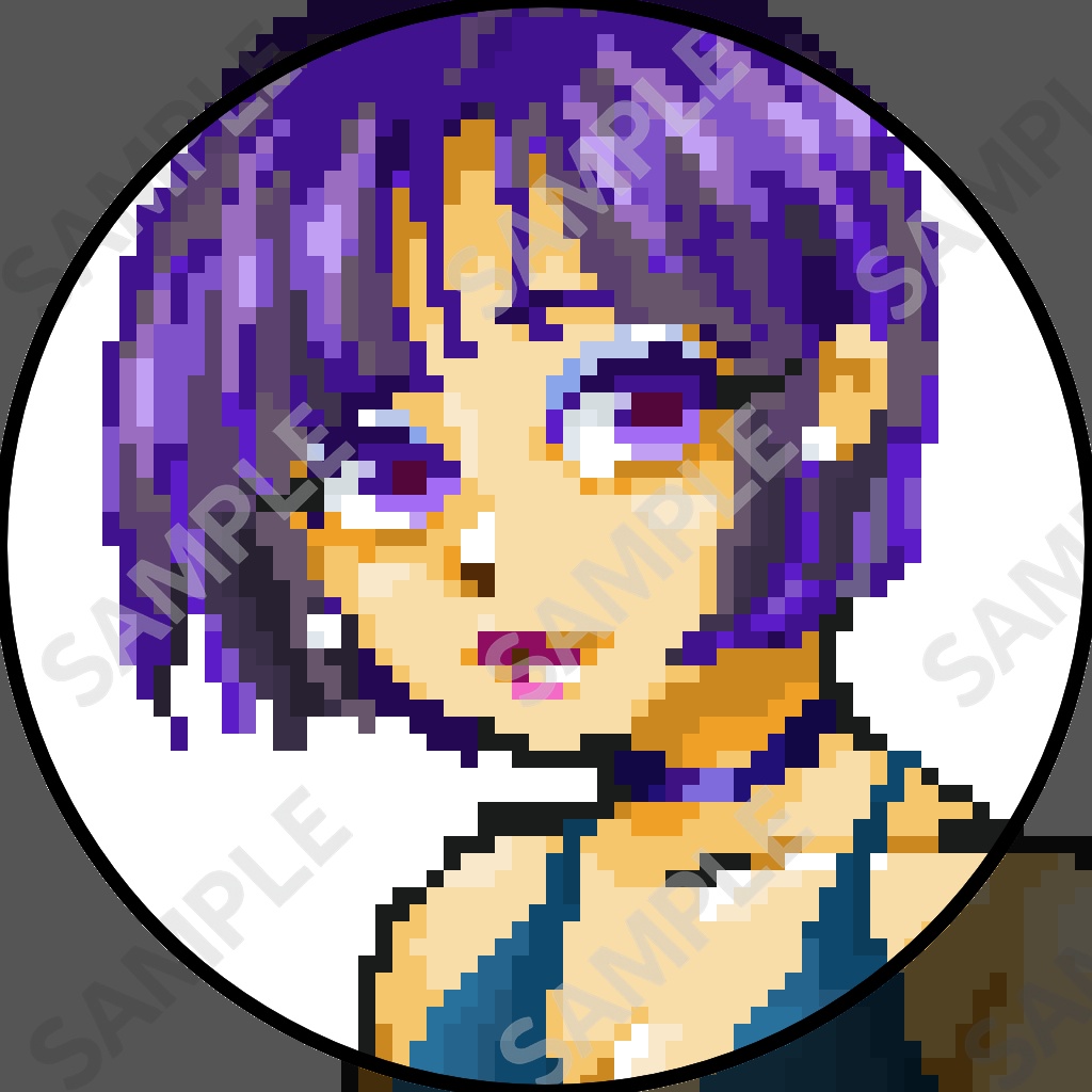 ピクセルアイコン4色セット【無料版あり】IRIKO-PX1