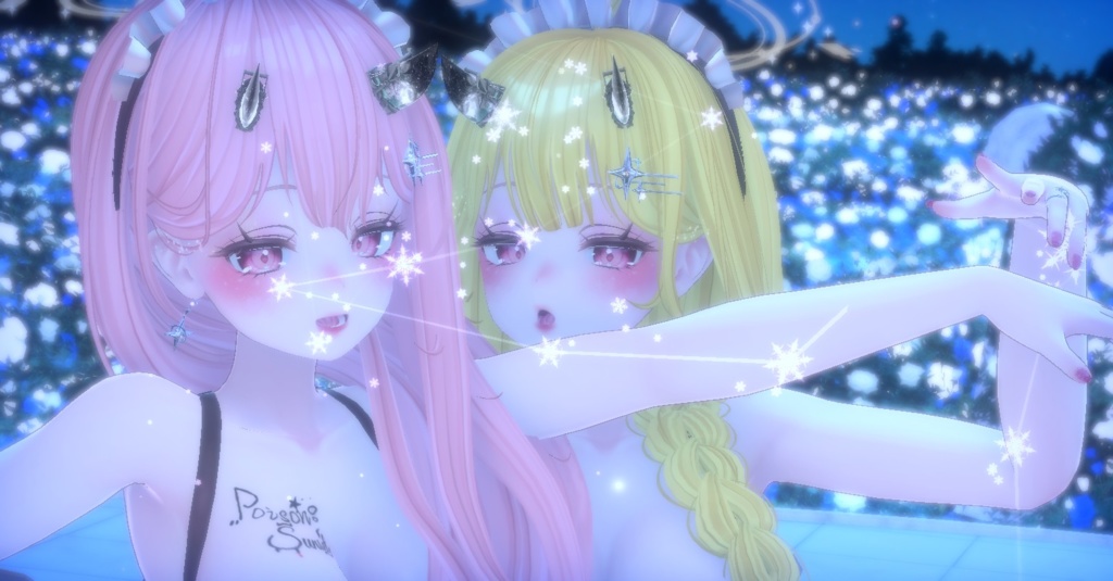 ♡【セレスティアSELESTIA向け】桃のソーダ Body2.0