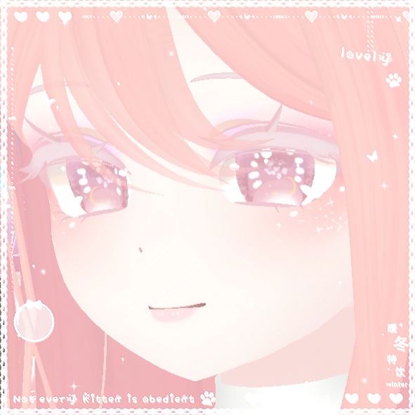 ♡【舞夜maya向け】恋愛の少女 Body+5色Eye