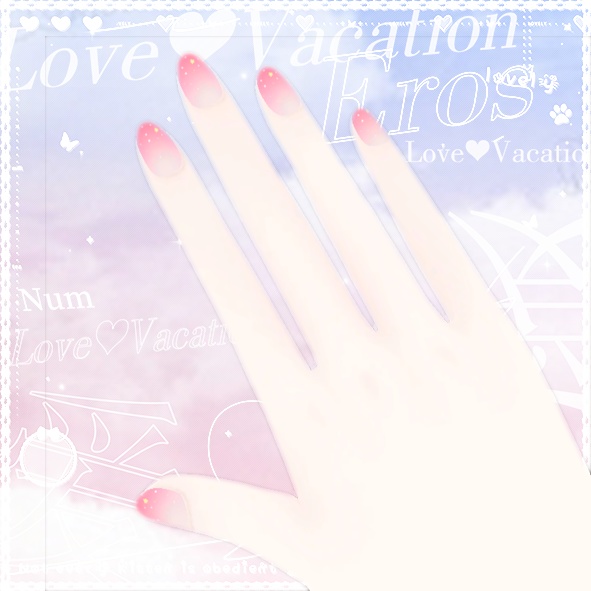 ♡【舞夜maya向け】恋愛の少女 Body+5色Eye