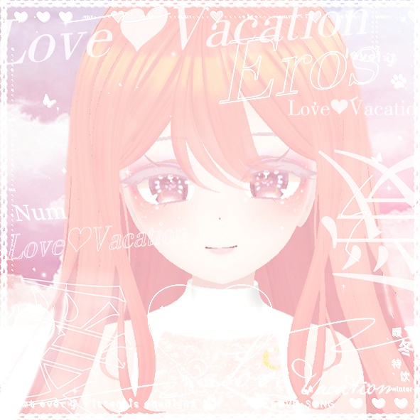 ♡【舞夜maya向け】恋愛の少女 Body+5色Eye