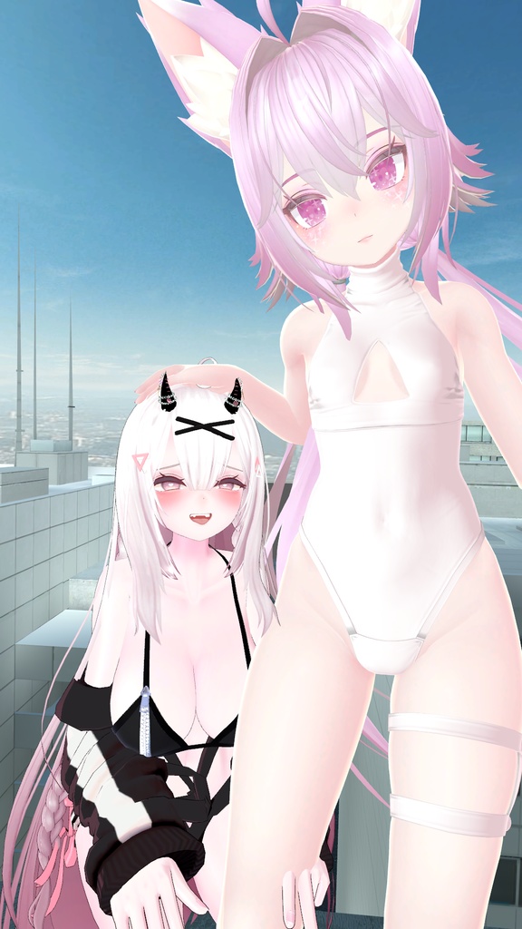 ♡【竜胆Rindo向け】桃のソーダ Body+Eye