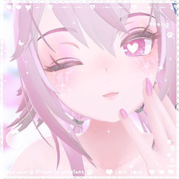 ♡【竜胆Rindo向け】桃のソーダ Body+Eye