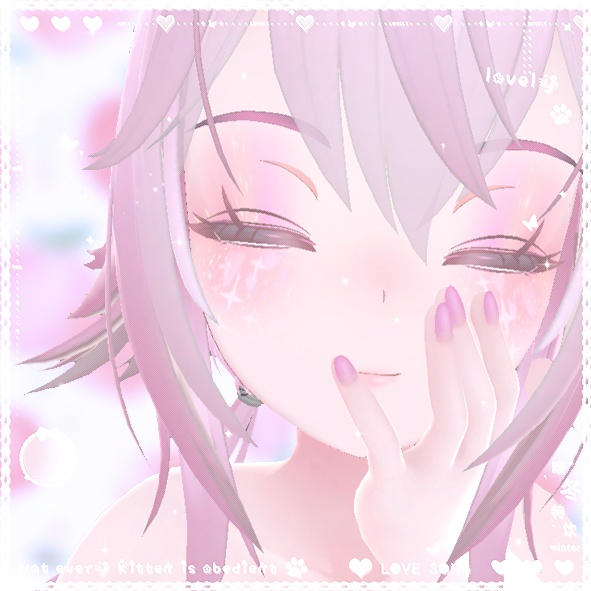 ♡【竜胆Rindo向け】桃のソーダ Body+Eye