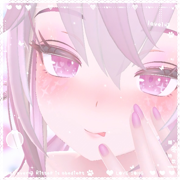 ♡【竜胆Rindo向け】桃のソーダ Body+Eye