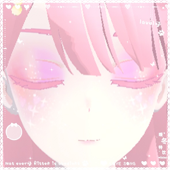 ♡【Grus向け】桃のソーダ Body+Eye