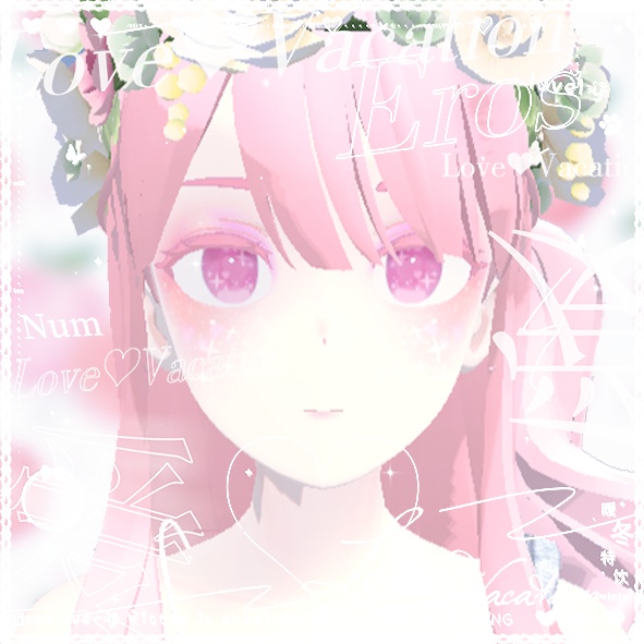 ♡【Grus向け】桃のソーダ Body+Eye