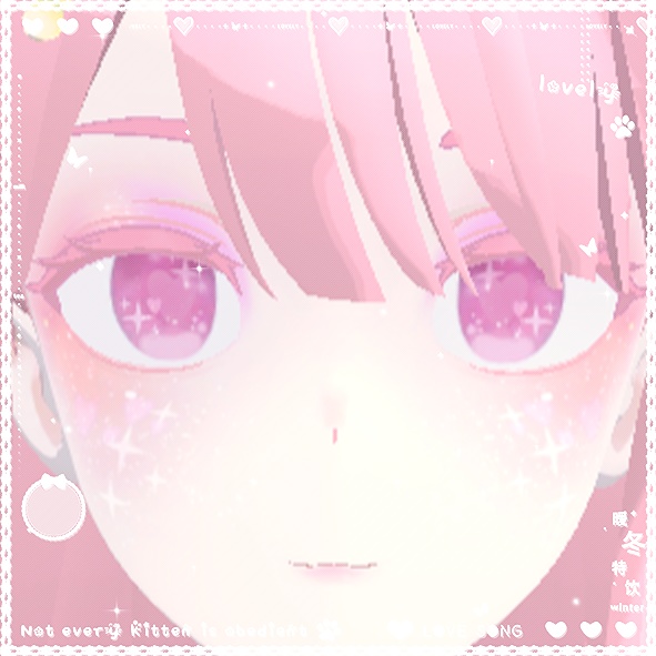 ♡【Grus向け】桃のソーダ Body+Eye