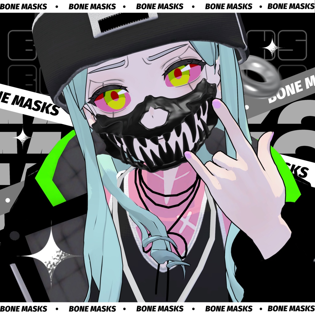 ♡【Bone Masks】骨のマスク2.0