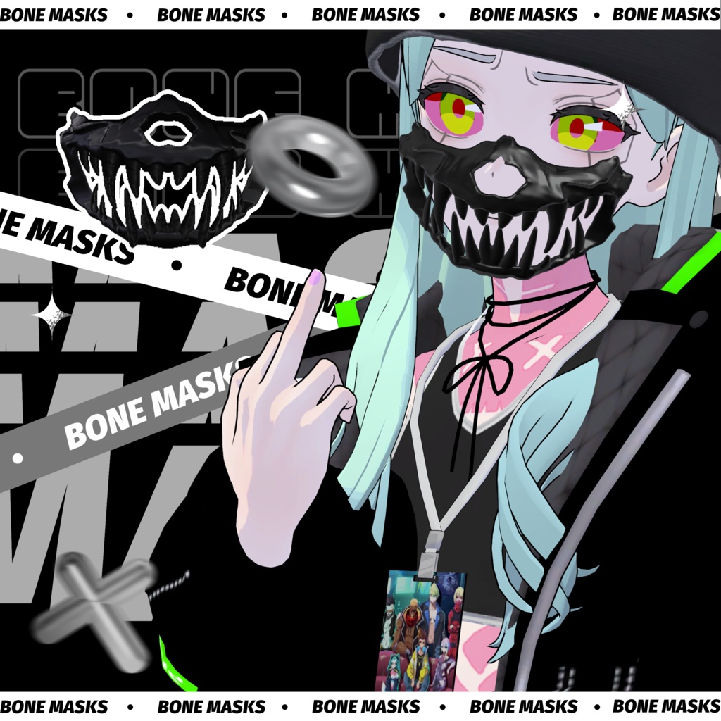 ♡【Bone Masks】骨のマスク2.0