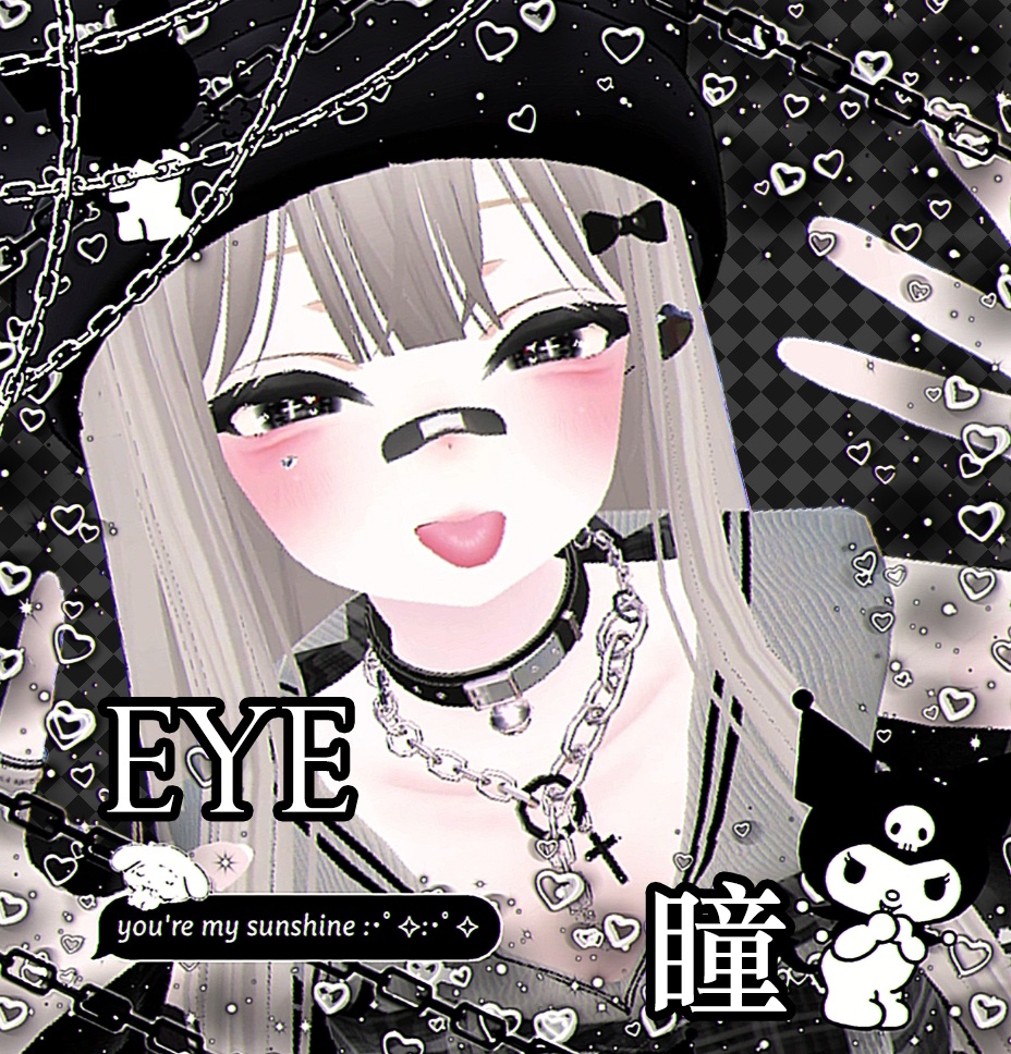 ♡【舞夜Maya/桔梗Kikyo/Rindo/Grus/Wolferia/Selestiaセレスティア/Lunalittルーナリット/Sophina】♡地雷系Eye♡