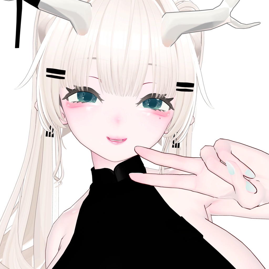 ♡【龍のヨルちゃんyoll向け】桃のソーダ 2.0 Body+Eye