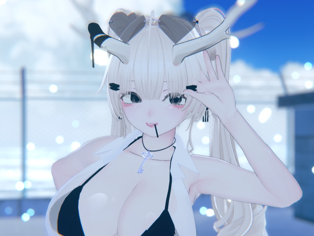 ♡【龍のヨルちゃんyoll向け】桃のソーダ 2.0 Body+Eye