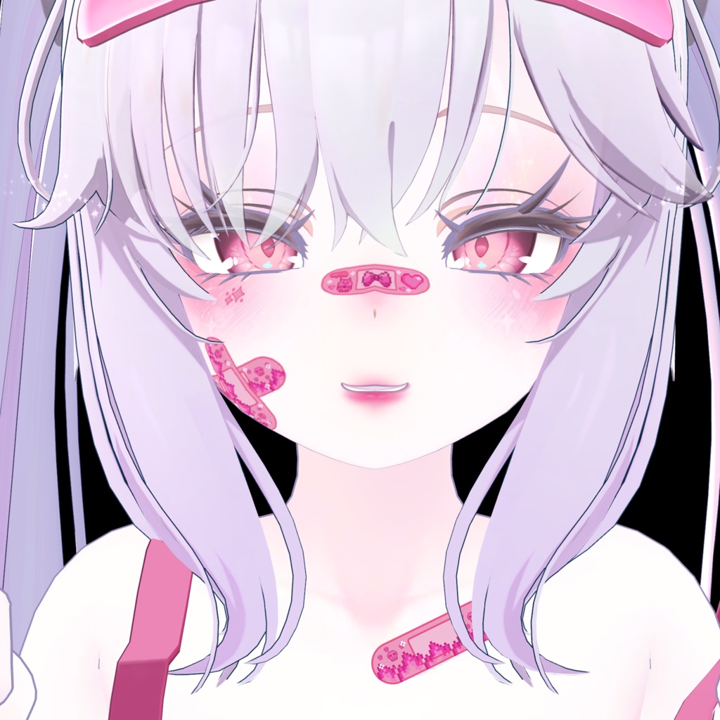 ♡【DIY Makeup 21種類の化粧紋】バンドエイドbandage