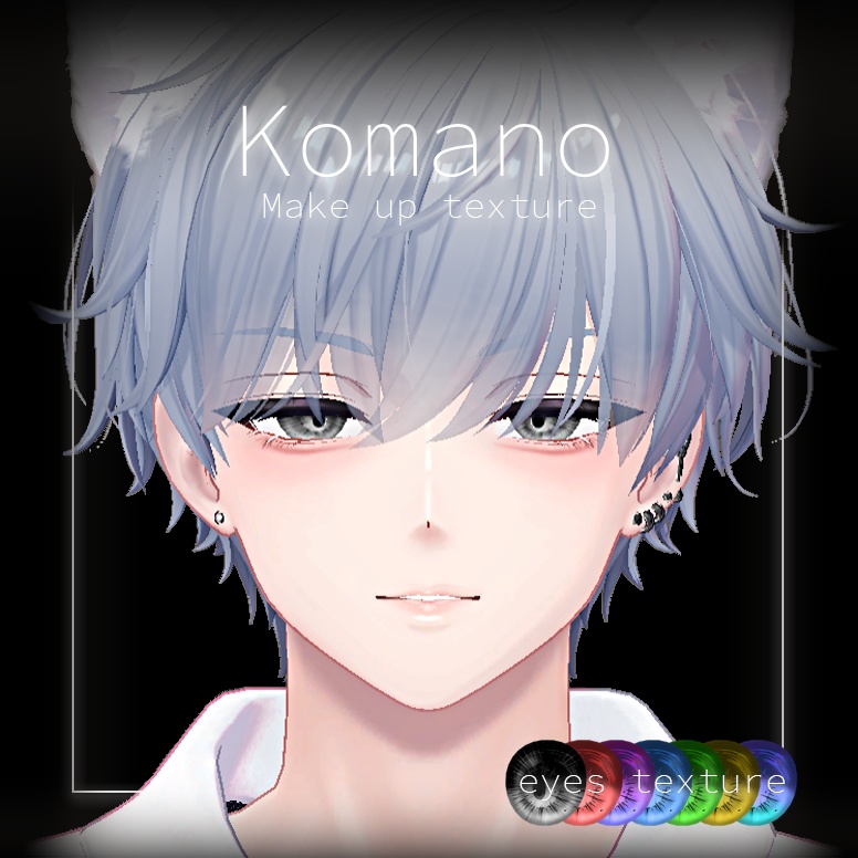 Komano 狛乃 Make up texture + Eyes texture