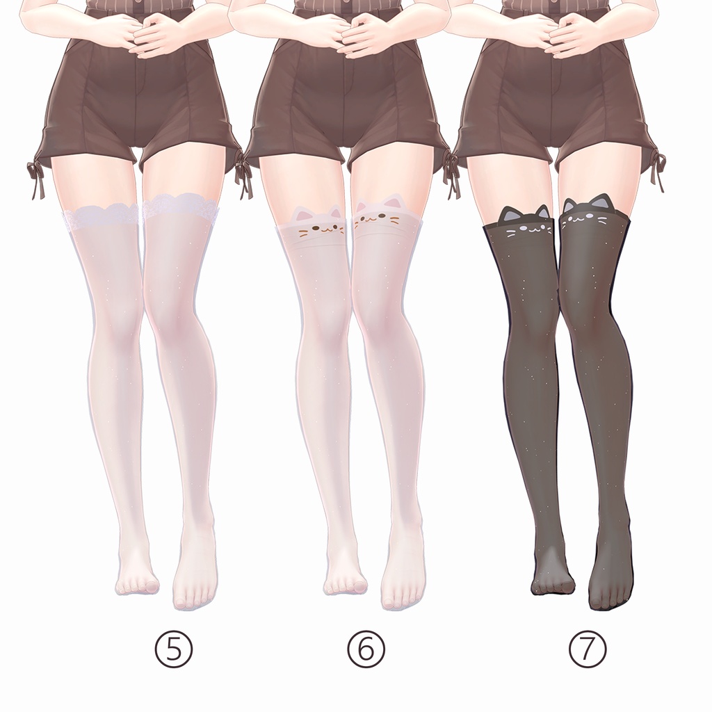 「マヌカ MANUKA 専用」ストッキングですStockings (7種)v1.01