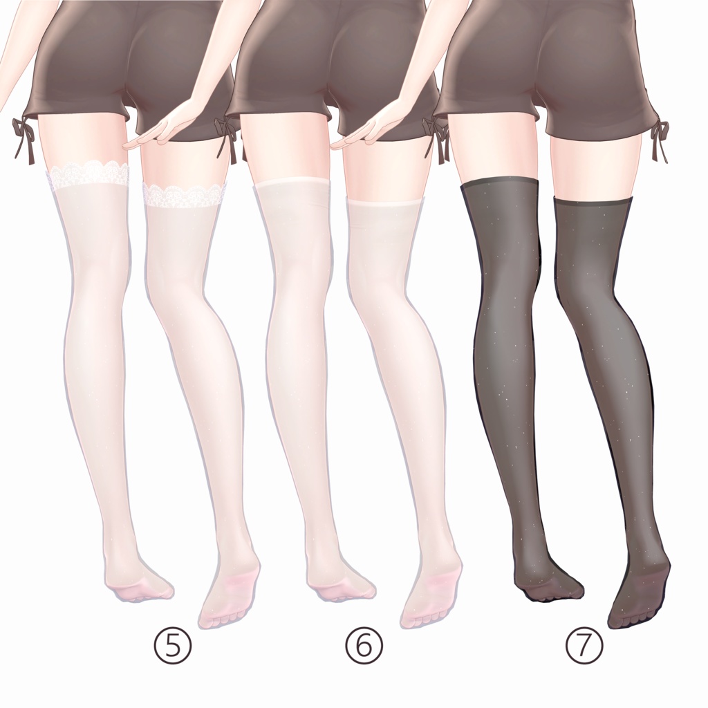 「マヌカ MANUKA 専用」ストッキングですStockings (7種)v1.01