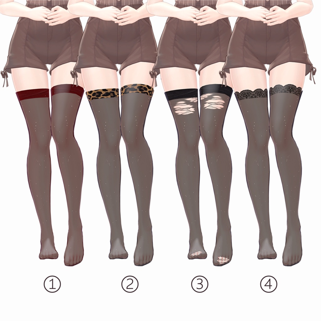 「マヌカ MANUKA 専用」ストッキングですStockings (7種)v1.01