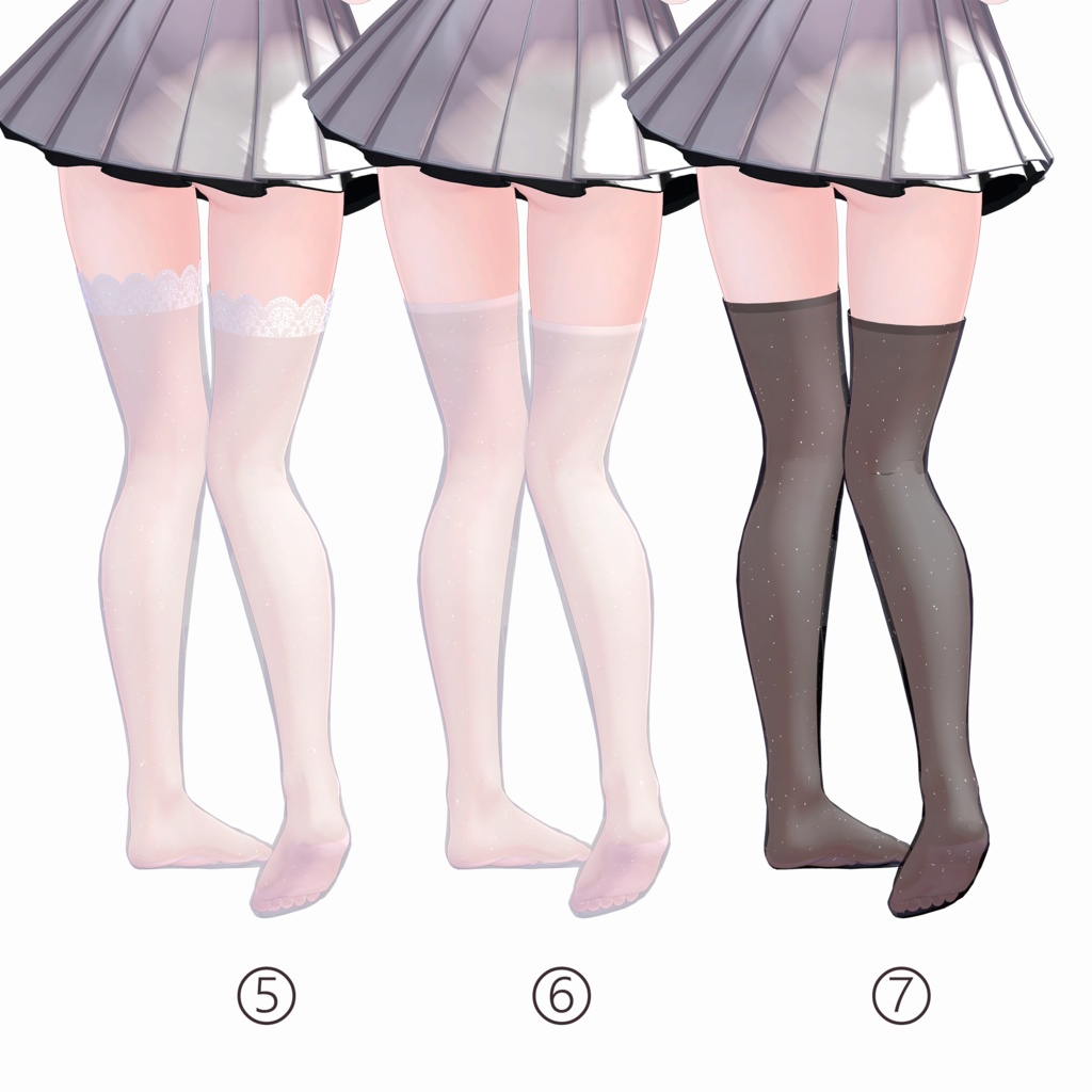 「しなの Shinano 専用」ストッキングですStockings (7種)v1.01