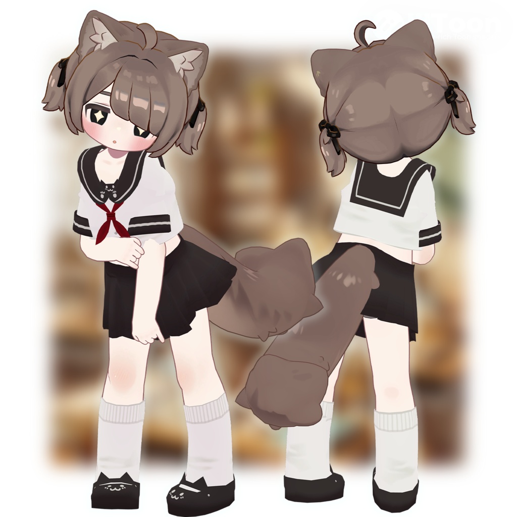 Neno Sailor suit 『🐱🐶対応衣装』v1.01