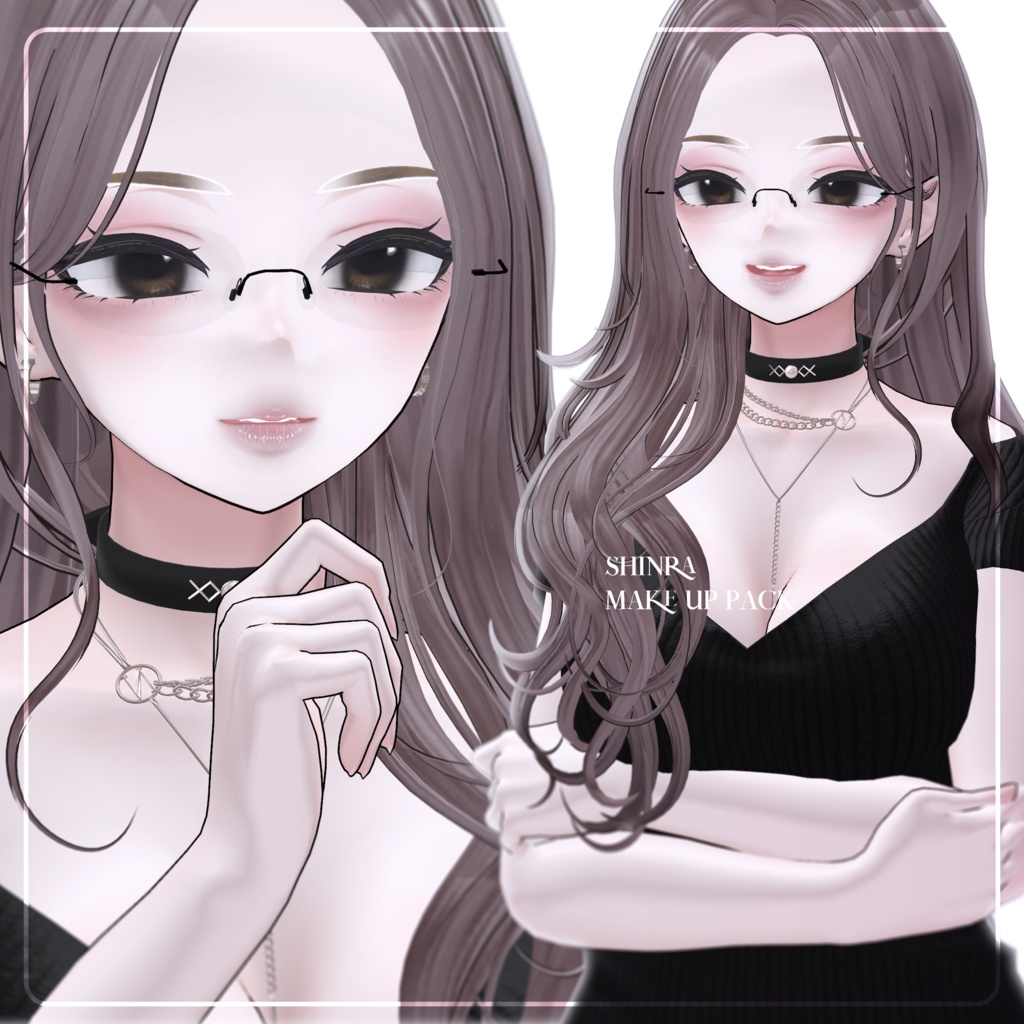 【森羅-shinra】MAKE UP PACK & EYES ♦ NO.2