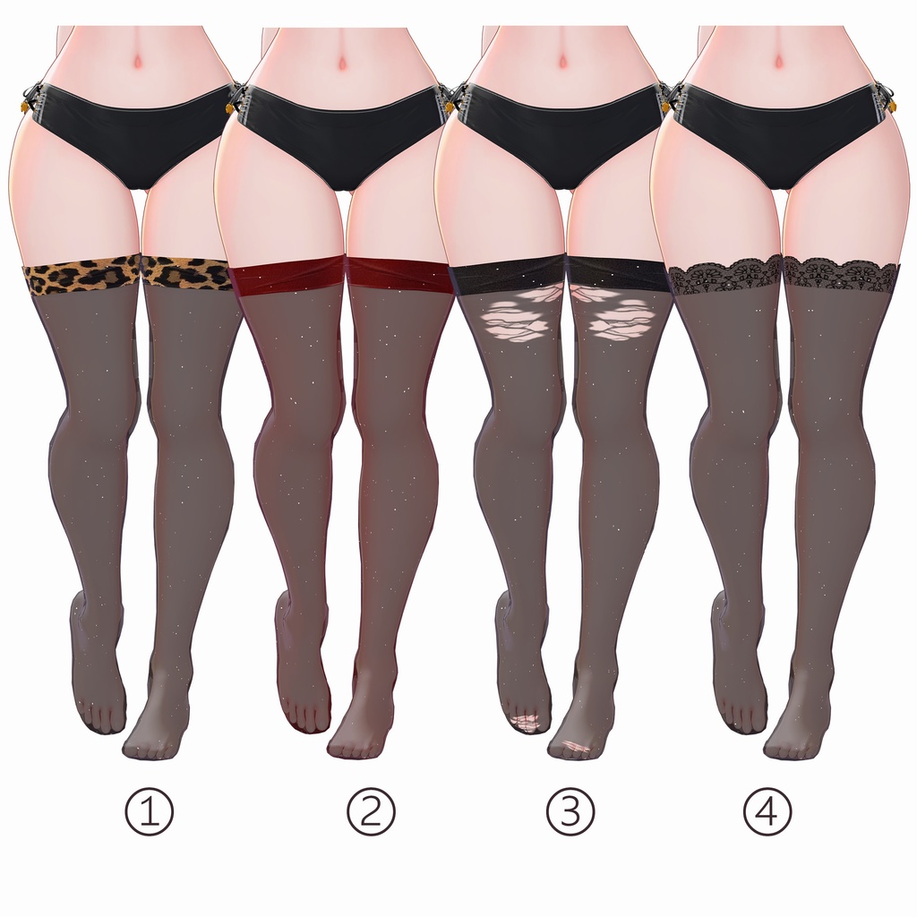 🔥「Milltina ミルティナ 専用」Stockings (7種)_v1.02