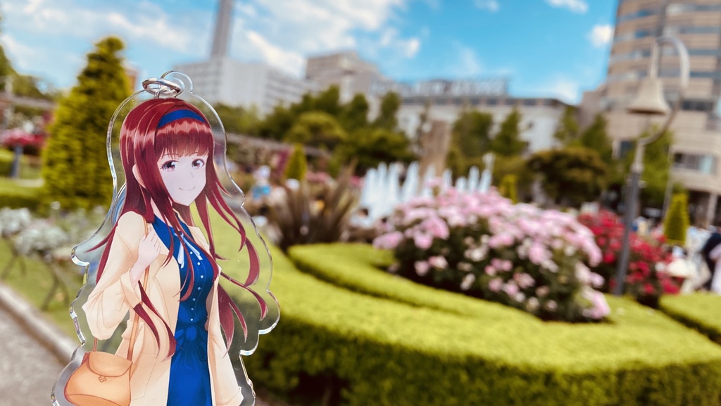 お出かけアクリルキーホルダー(冬仕様)_ISF09