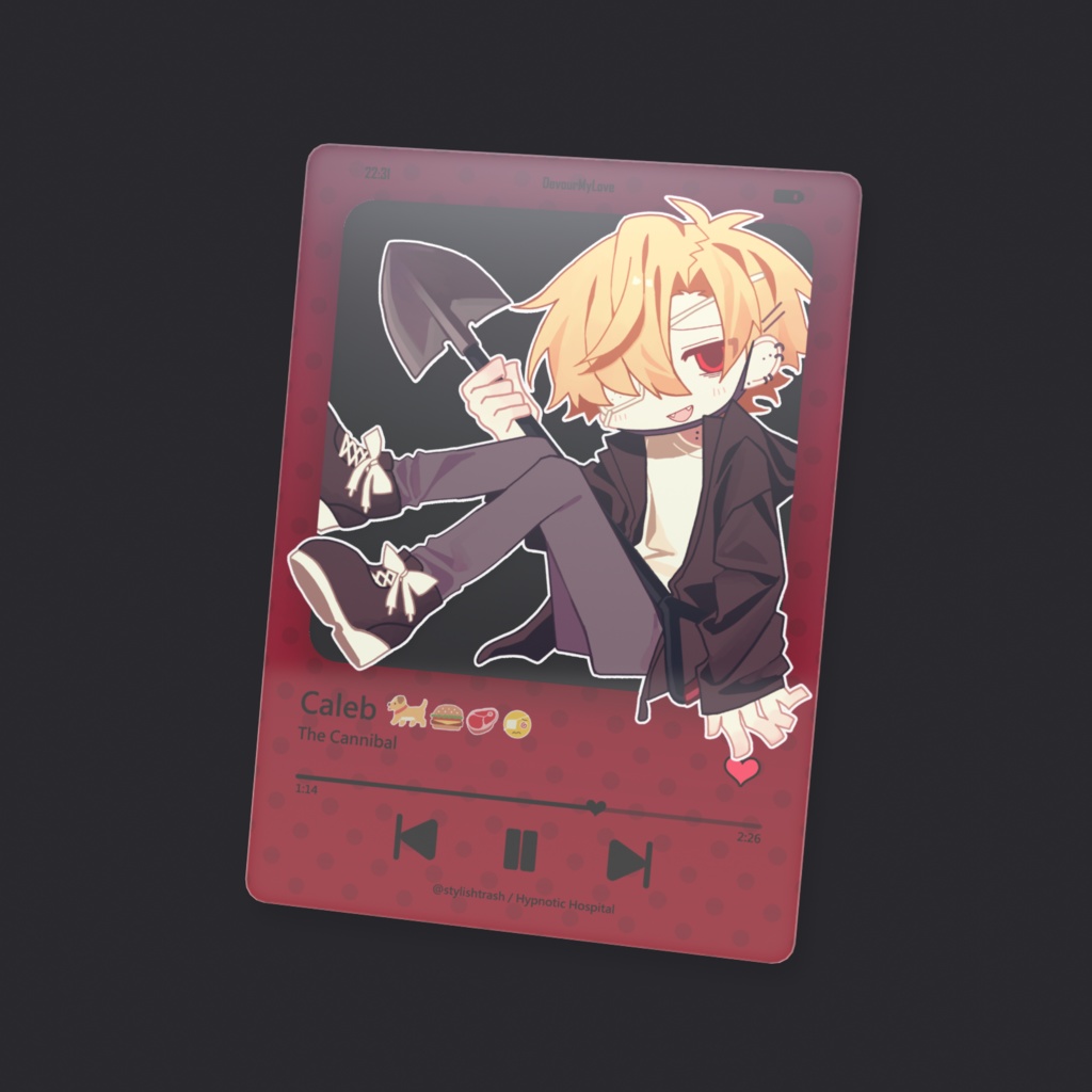 ケイレブ(夜)クリアカード